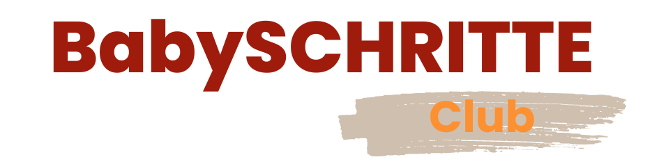 Logo I BabySCHRITTE-Club - Alles rund um die kindliche Entwicklung I Simone Bendzulla-Achtermann 